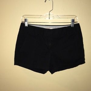 Black J. Crew Shorts